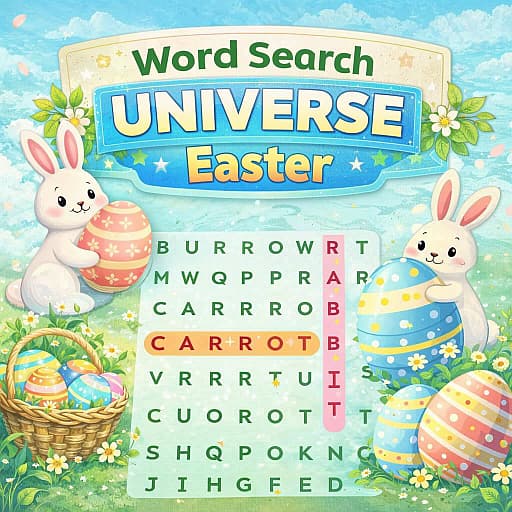 Word Search Universe Easter