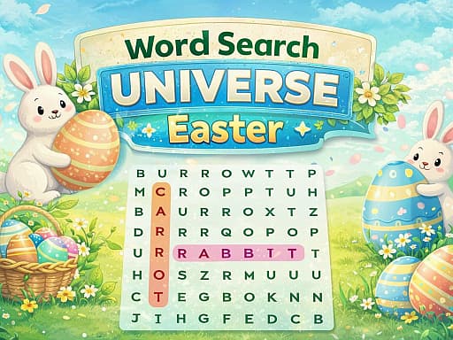 Word Search Universe Easter