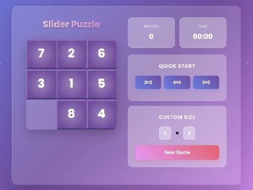 Sliding Number Puzzle – Classic Brain Teaser